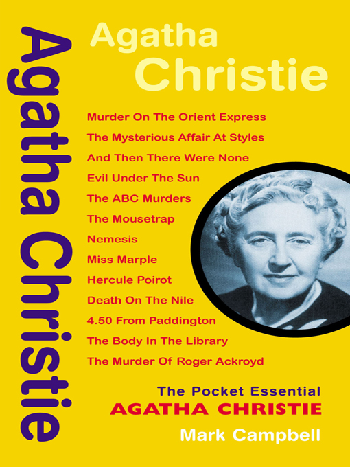 Title details for Agatha Christie by Mark Campbell - Available